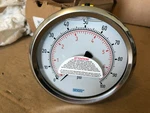 Wika Instrument, Pressure Gauge, 213.53 4". Fixed Price $25.00.