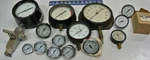 14 Pcs. Assortment Pressure Gauges Nordson-ashcroft-usg-smc. Fixed Price $149.99.