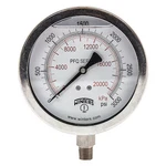 Winters PFQ1531-DRY Industrial Pressure Gauge, To 3, 000 Psi, 4 Dial,. Fixed Price $38.99.