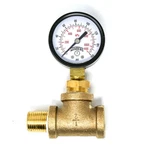 Winters NP48GG All Purpose Pressure Guage Kit W/ Brass Pipe Connector 1/2. Fixed Price $14.00.