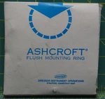 Ashcroft Flush Mounting Ring, Size 3-1/2", Catalog No. 3-1/2-1278. Fixed Price $34.99.