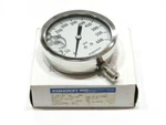 3-1/2" Ashcroft 35-1009-SWL-02L 600# Ss Industrial Duralife Gauge New Box. Fixed Price $50.00.