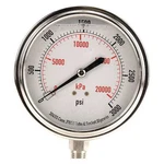 Commercial Pressure Gauge, To 3, 000 Psi, 1/2 In Dial, 1/4 Npt,. Fixed Price $31.65.