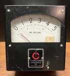 Cleveland Controls Air Pressure Gauge PG5-E Large Industrial Decor Wall Mount. Fixed Price $49.99.