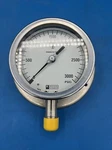 Weksler Royal 1/2" Pressure Gauge 0-3000 Psig, 1/4" Conn Back Bottom Npt. Fixed Price $44.97.