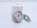 249873 New In Box; Lenz AUB-100-20RC Liquid Filler Pressure Gauge; 0-100PSI. Fixed Price $28.64.