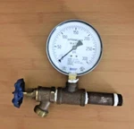 Wika Sprinkler Water Pressure Gauge 300 Psi With Pipe And Screw Knob Attachment. Fixed Price $44.95.