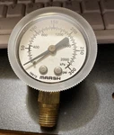 Marsh Pressure Gauge J1458 0-300 Psi (2). Fixed Price $12.00.