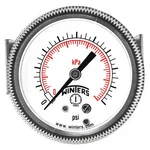 Panel-mount Vacuum Gauge, 30 To Psi, 1/2 In 1/4 Npt, Center Back. Fixed Price $18.03.