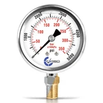 Carbo Instruments Psi Glycerin Liquid Filled Pressure Gauge, 0-5000. Fixed Price $20.49.
