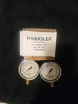 Weksler BY12YPH4LW 2.5" Gly 1/4NPT 0-200 Psi/kpa Nsnb. Fixed Price $30.00.