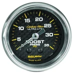 Autometer 4704 Gauge Boost 2 1/16" 35PSI Mechanical Carbon Degree Fiber. Fixed Price $117.68.