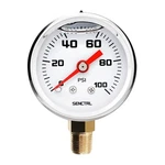 0-100 Psi Fuel Pressure Gauge, 1-1/2" Dial Size, 1/8" Npt Lower. Fixed Price $20.46.