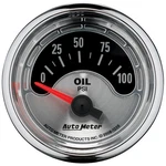 Autometer 1226 Air Core American Muscle Oil Pressure Gauge 0-100PSI 2-1/16". Fixed Price $136.57.