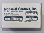 Mcdaniel Controls Ab 10607 Sdl 0-100 1/8" Npt. Fixed Price $30.00.