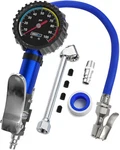 Tire Inflator With Pressure Gauge And Longer Hose - Most Accurate, Heavy Duty.... Fixed Price $40.31.