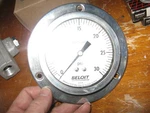 Nice Beloit 30 Psi Gage / 3.5" Panel Type- 1009AW #- MC-75-180-1. Fixed Price $24.99.
