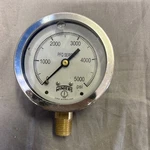 Winters Pfq Series 5000 Psi Pressure Gauge Brass Wetted Parts Glycerin Filled. Fixed Price $24.95.