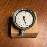 Ametek 00641 New Solfrunt Pressure Gauge 30 Hg Usg Nos 1/4-18 Anpt In Box. Fixed Price $45.00.