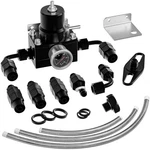 Efi Fuel Pressure Regulator Kit With Bypass Return 0-100PSI Gauge 6A.... Fixed Price $64.61.