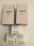 Lot Of 3 New Festo LRP-1/4-0.7 Pressure Regulator Valves & 2 MAP-40-1-1/8-EN. Fixed Price $120.00.