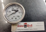 Merrill Liquid Filled Pressure Gauge No Lead. Fixed Price $12.00.