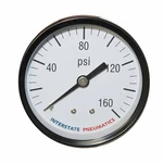 Interstate Pneumatics G2122-160 2-1/2" PSI-1/4" Npt Rear Mount Pressure Gaug. Fixed Price $13.99.