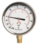 4" Oil Filled Vaccum Pressure Gauge, Case, 3/8" Npt Lower Mount, -30HG/60PSI. Fixed Price $50.91.