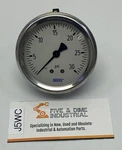 Wika 9767193 2-1/2" 30 Psi Gauge, 1/4" Npt Center Rear 213.53 Glycerin Filled. Fixed Price $47.49.
