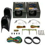 Glowshift B7 Water & Transmission Temp Gauges + Pod For 00-07 Chevy Silverado. Fixed Price $154.99.