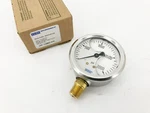 New Wika 9767142 Pressure Gauge 213.53 2.5" Face 1/4" Npt Lower Mount 2000PSI. Fixed Price $29.95.