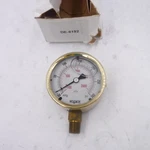 Noshok 0-300PSI Brass Case Liquid Filled Gauge, 1/4" Male Mnpt, -100-2000 Kpa. Fixed Price $39.99.