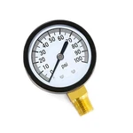 Qolekog 1/4" Npt Steel Economical All Purpose Pressure 0-100PSI (dry). Fixed Price $15.86.