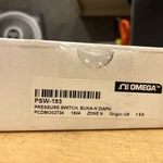 Omega PSW-193 Pressure Switch Brass Stainless Steel Buna-n 5A Ac. Fixed Price $124.99.
