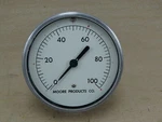 Moore Products Pressure Gauge 0-100 Psi 1/4"NPT, 30517. Fixed Price $39.00.
