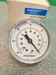 Ashcroft Instruments Vacuum Pressure Gauge Vac-ahk. Fixed Price $19.25.