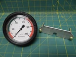 3-1/2" Budenberg Pressure Gauge 0-200 Lb/in Cbm Nsn: 6685-00-006-3742. Fixed Price $40.00.