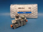 (1) ARM5SA-58-AZ Smc Manifold Regulator Single Unit 3/8" Std. New Bag. Fixed Price $24.99.