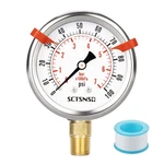 Sctsnsr To Psi Pressure Gauge, Glycerin Liquid Filled, 2.5 0-100. Fixed Price $15.17.