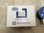 Ssi Technologies 3" Thread 0-500 Scale 1/4NPT Range Pressure Gauge MG-500-A-9V-R. Fixed Price $175.00.