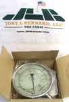 Ashcroft, 160-T6500SL04L240#, 6" Face Pressure Gauge, Glycerin Fill, 1/2", Nos. Fixed Price $215.00.