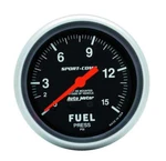 Auto Meter #3411 1-15 Fuel Pressure Gauge. Fixed Price $95.99.