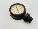 Vintage Brass Hydraulic Pressure Gauge 4000 Psi Steampunk Industrial Nautical. Fixed Price $44.99.