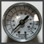 GC200 Dixon Abs Standard Dry Gauge Center 1/4" Npt Back Mount 2" Face. Fixed Price $15.99.