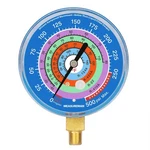 Measureman Refrigeration Pressure Gauge, 3-1/8" Dial, Blue Npt Low.... Fixed Price $17.64.