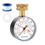 Sctsnsr To 200 Psi Water Pressure Test Gauge With Red Max Pointer, 2.5.... Fixed Price $14.36.