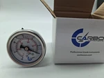 Carbo Instruments 1-1/2" Pressure Gauge, Stainless Steel Case, Chrome Plated.... Fixed Price $10.00.