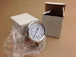 (3) New Gauge 2-1/2" Face S/s Case 0-30 Psi/kpa/bar 1/4" Npt Brz Lower 695ER20. Fixed Price $24.99.