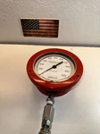 Perma-cal Industries 0-1000 Psi Pressure Gauge 6" Red 101FTM11R21 Cage 59018. Fixed Price $100.00.