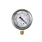 Hfs(r) Oil Filled Vacuum Pressure Gauge -2.5" Dial Size, 1/4" Npt Lower Mount. Fixed Price $10.50.